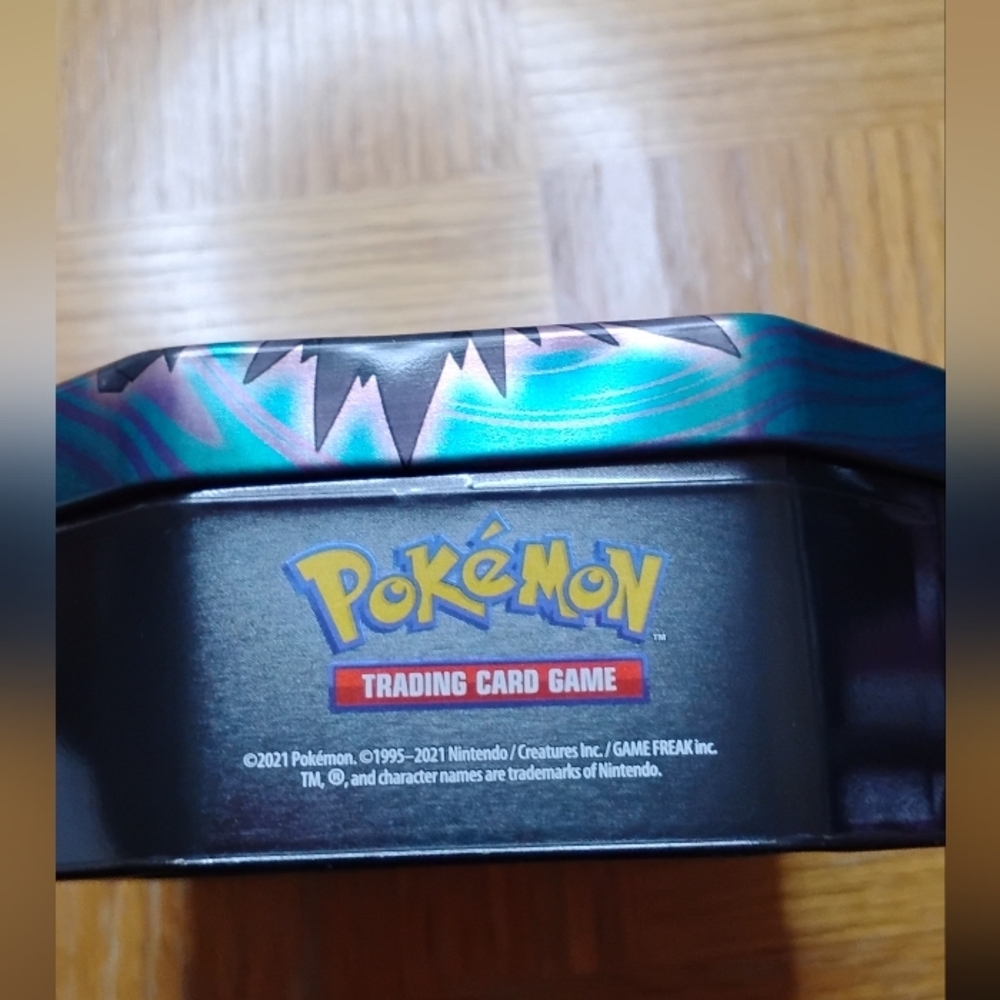 Pokemon TCG Mighty Mysterious Collector's Tin featuring Darkrai - Tin Only - Picture 7 of 7
